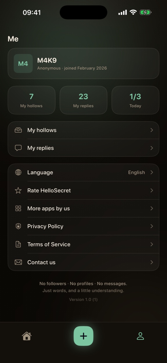 HelloSecret — Me