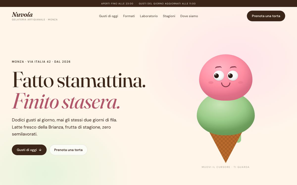 Nuvola — Gelateria