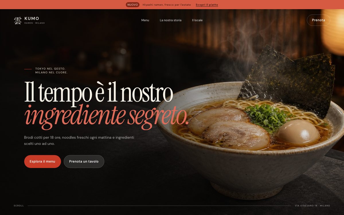 Kumo Ramen — Ramen bar