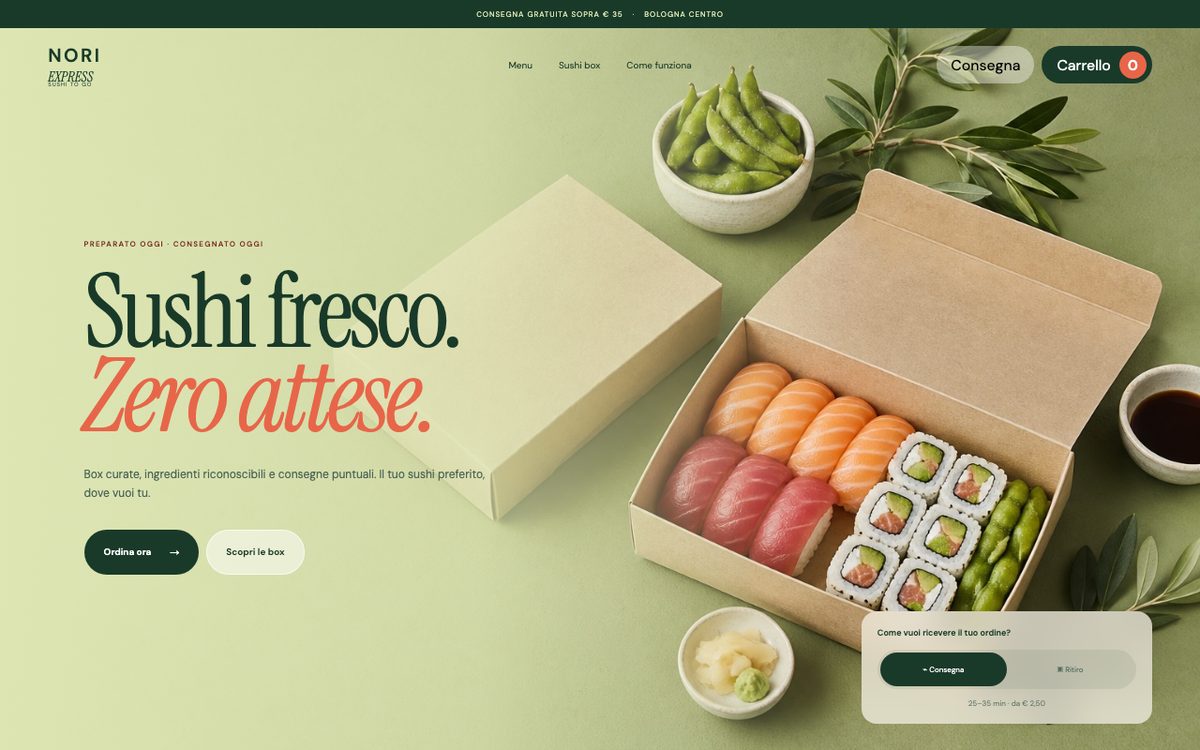 Nori Express — Sushi takeaway